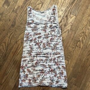 Free people tiered‎ ruffle dress XS